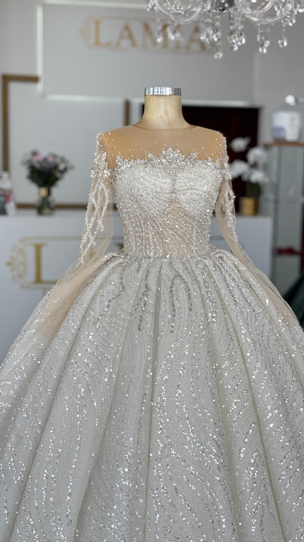 Brautkleid SB4390 – Ansicht 2 | Lamia Mode