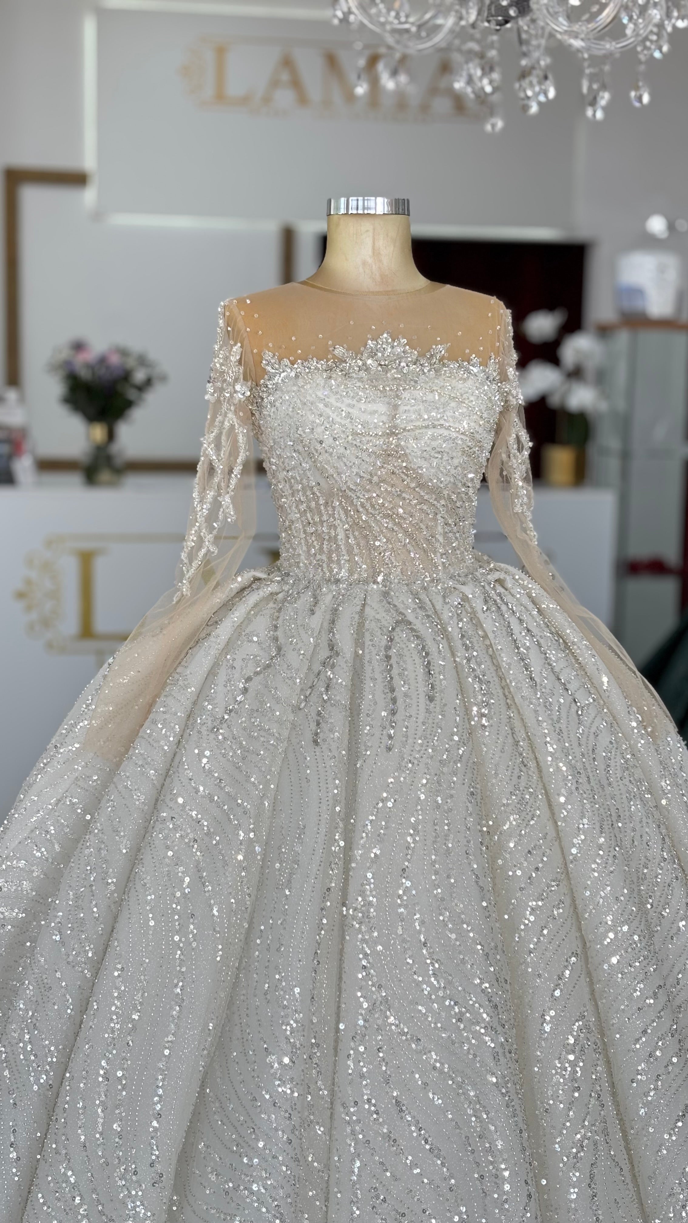 Brautkleid SB4390 – Ansicht 2 | Lamia Mode
