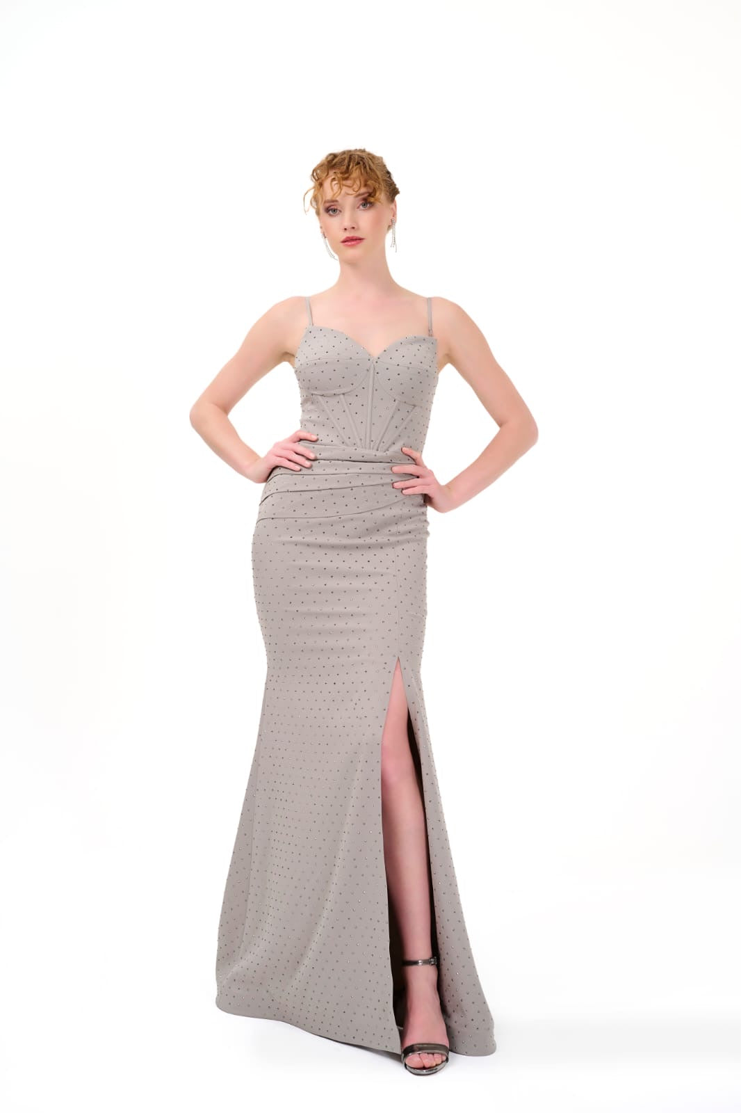 Abendkleid C4952 in Hellblau – Lamia Braut & Abendmode