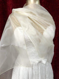 Stola Organza – 140 × 140 cm – Ansicht 1 | Lamia Mode