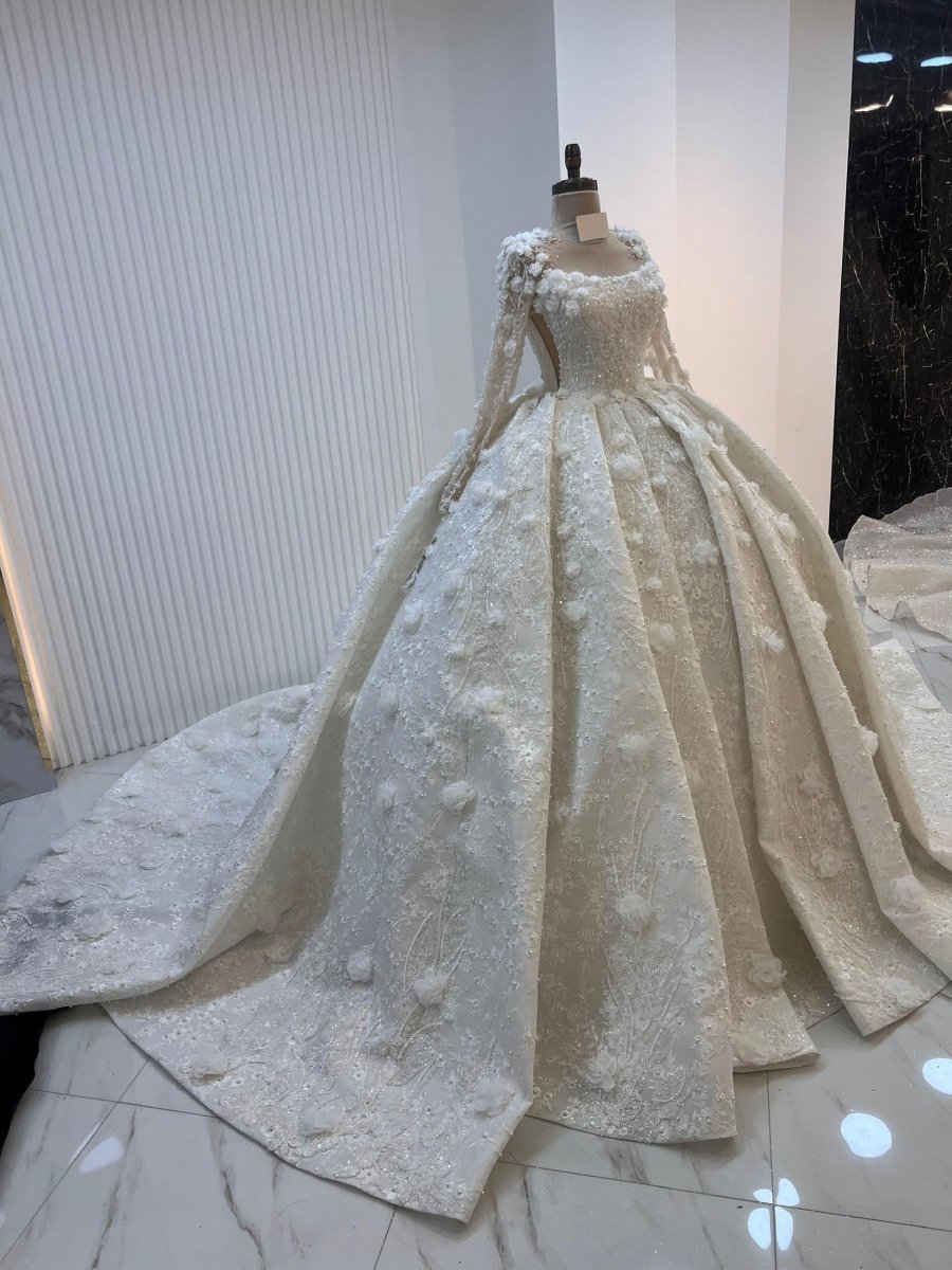 Brautkleid 3D – Ansicht 4 | Lamia Mode