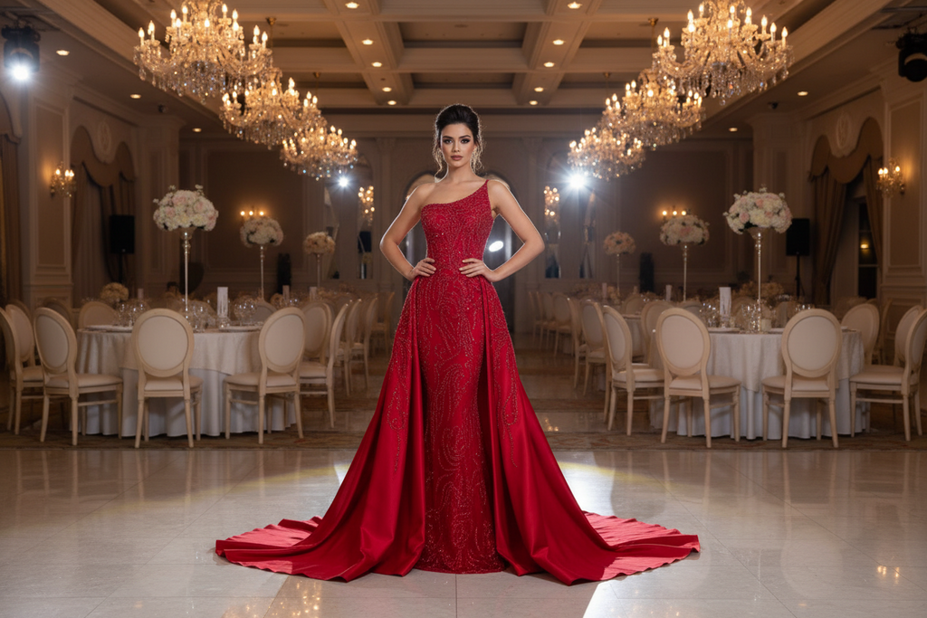 Ballkleid – Ansicht 1 | Lamia Mode