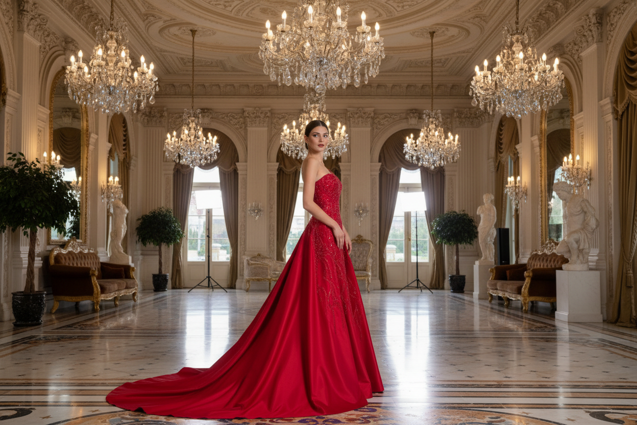 Ballkleid – Ansicht 2 | Lamia Mode