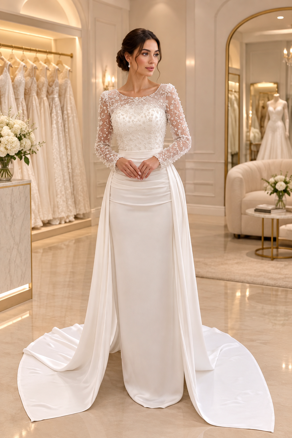 Standesamtkleid VIP R7402