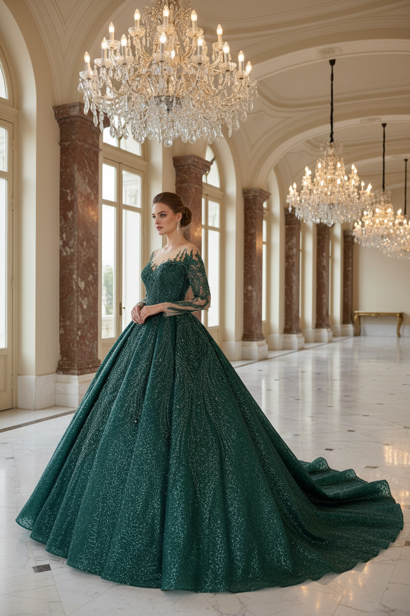 Ballkleid SB3352 – Ansicht 2 | Lamia Mode