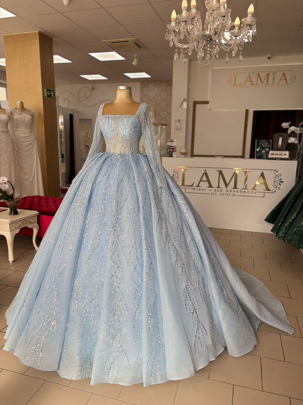 Ballkleid SB3299 – Ansicht 3 | Lamia Mode