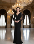 Abendkleid C5895 in Schwarz – Lamia Braut & Abendmode