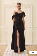 Abendkleid C2111 in Türkis – Lamia Braut & Abendmode