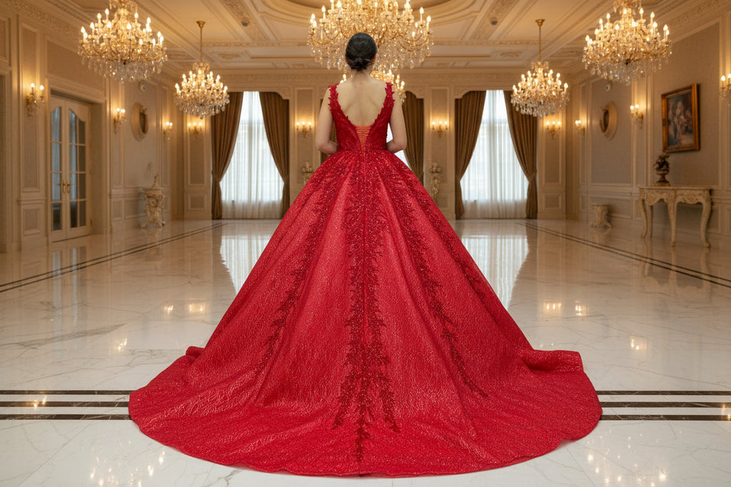 Ballkleid Alev – Ansicht 2 | Lamia Mode