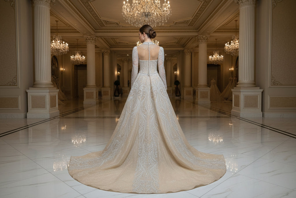 Brautkleid Modell 2027 – Ansicht 2 | Lamia Mode