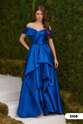 Abendkleid C2108 in Marineblau – Lamia Braut & Abendmode