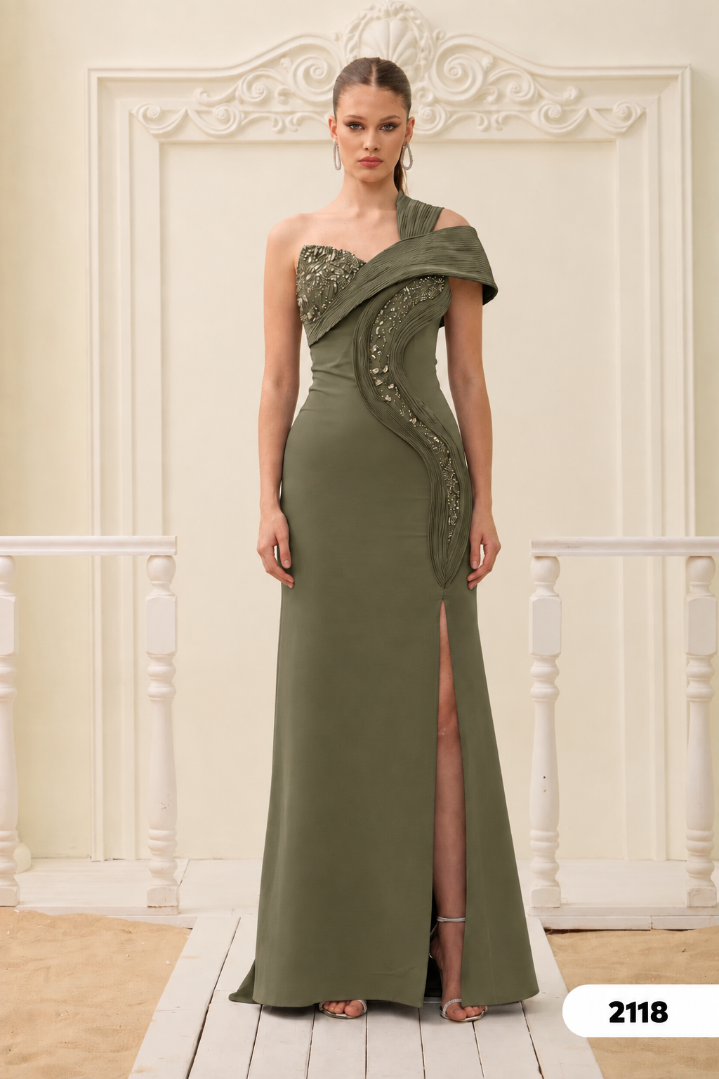 Abendkleid C2118 in Lavendel – Lamia Braut & Abendmode