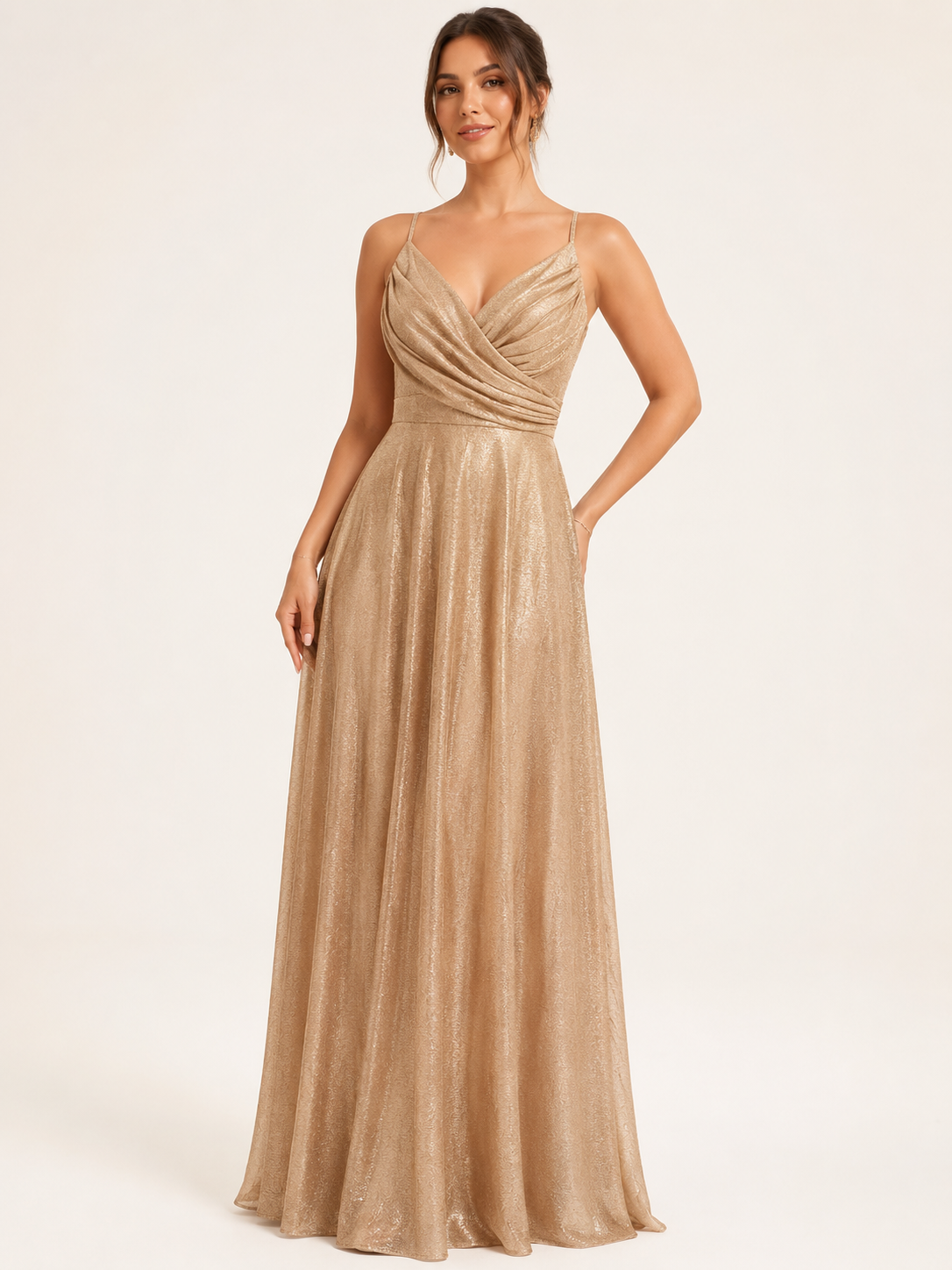Abendkleid C2154 in Dunkelgrau – Lamia Braut & Abendmode
