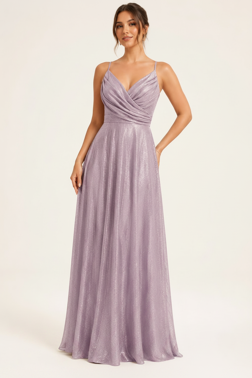 Abendkleid C2154 in Fuchsia – Lamia Braut & Abendmode