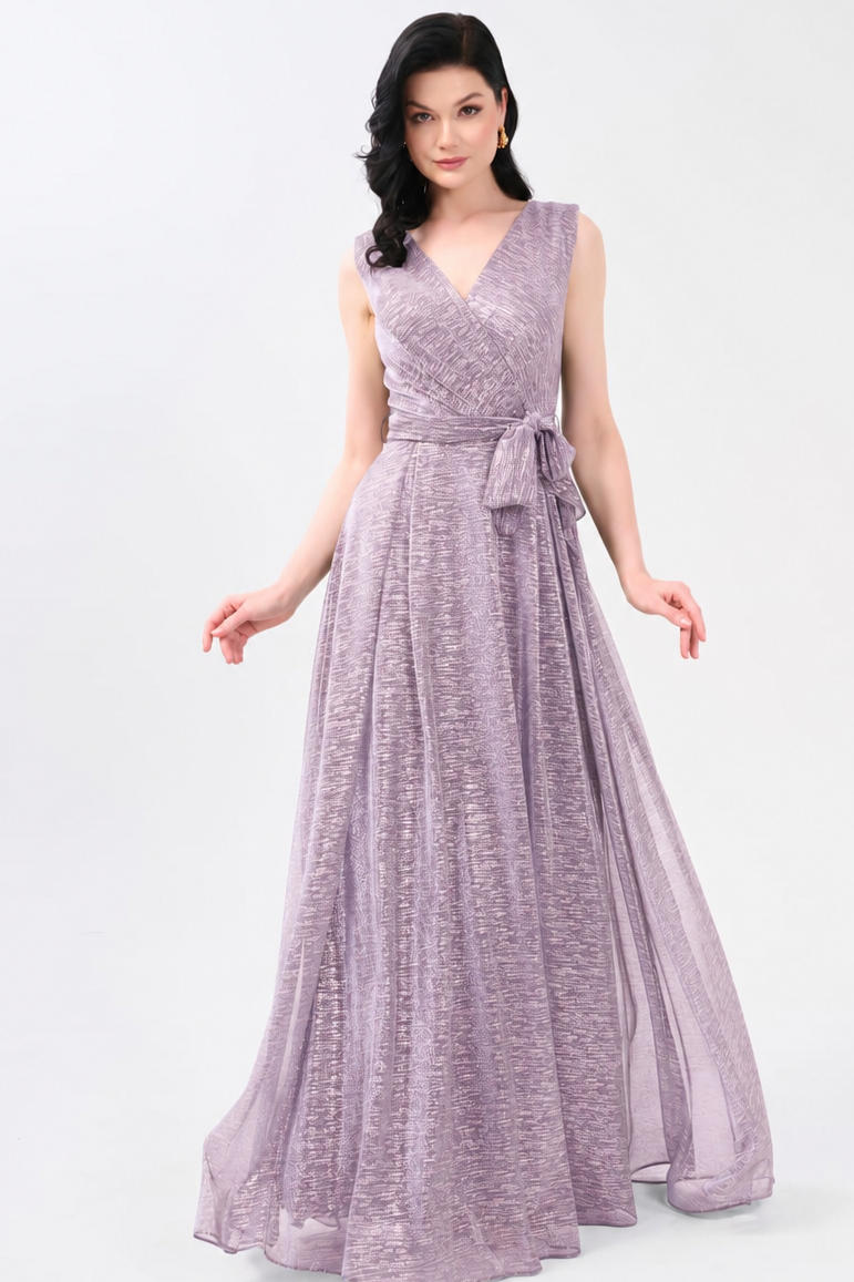 Abendkleid C6155 in Fuchsia – Lamia Braut & Abendmode