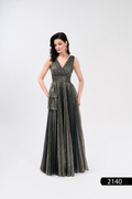 Abendkleid C2140 in Marineblau – Lamia Braut & Abendmode