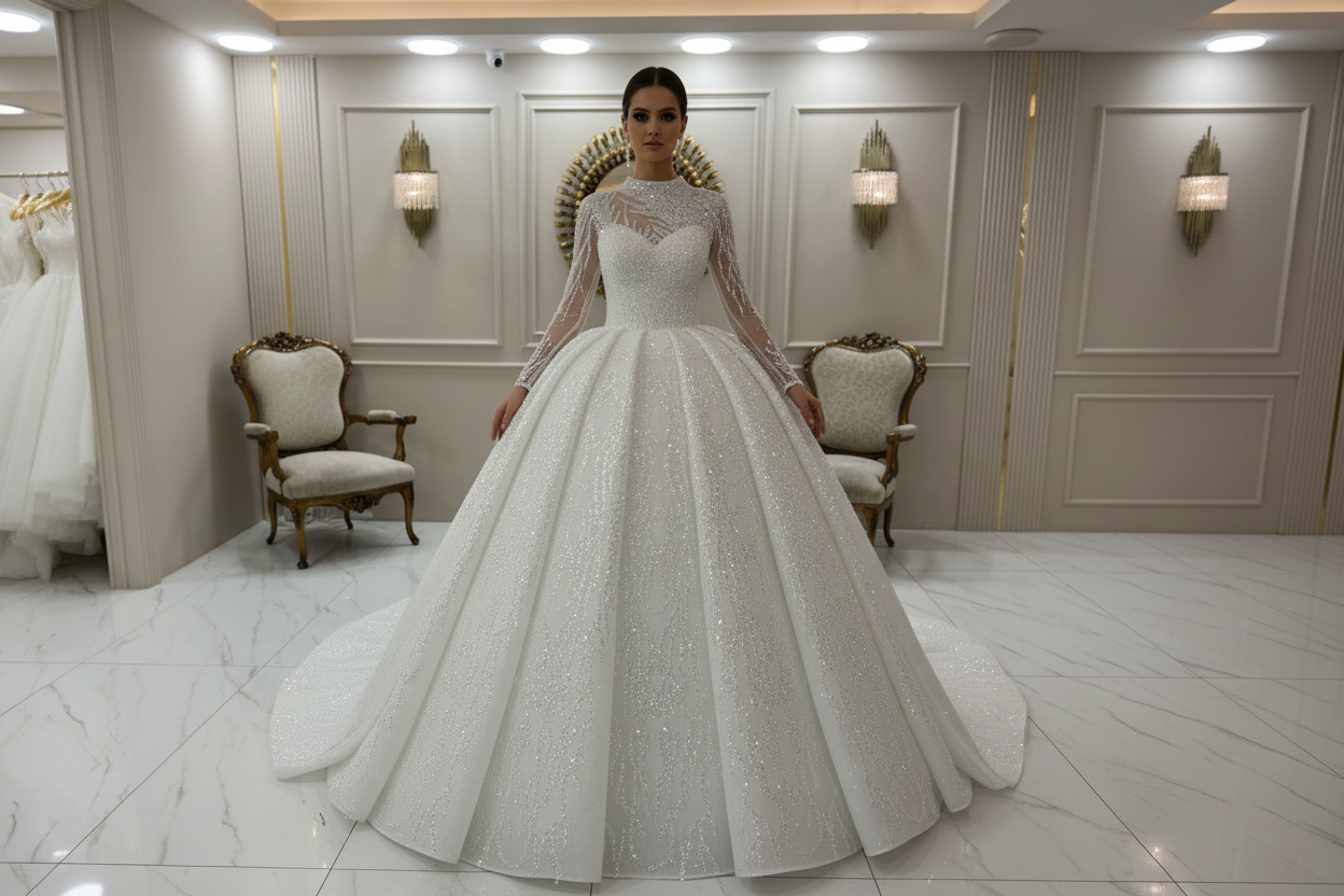 Brautkleid Modell 2026 – Ansicht 1 | Lamia Mode