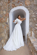 Brautkleid BERCIA in Ivory – Ansicht 1 | Lamia Mode