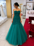 Ballkleid ZEY Grün in gruen – Ansicht 1 | Lamia Mode