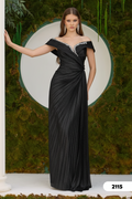 Abendkleid C2115 in Schwarz – Lamia Braut & Abendmode