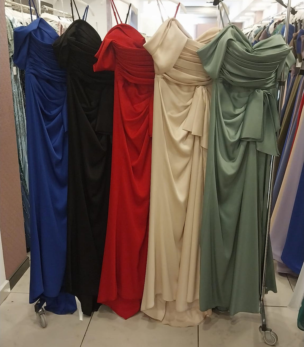 Abendkleid C2117 in Rot – Lamia Braut & Abendmode