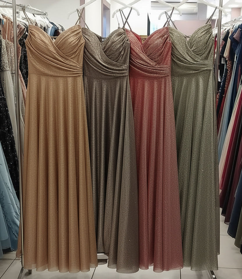 Abendkleid C2154 in Fuchsia – Lamia Braut & Abendmode