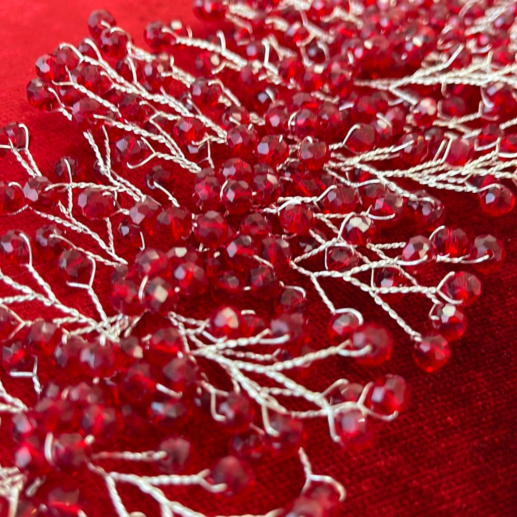 Haarschmuck Bordeaux – Haarschmuck Bd1 – Ansicht 3 | Lamia Mode
