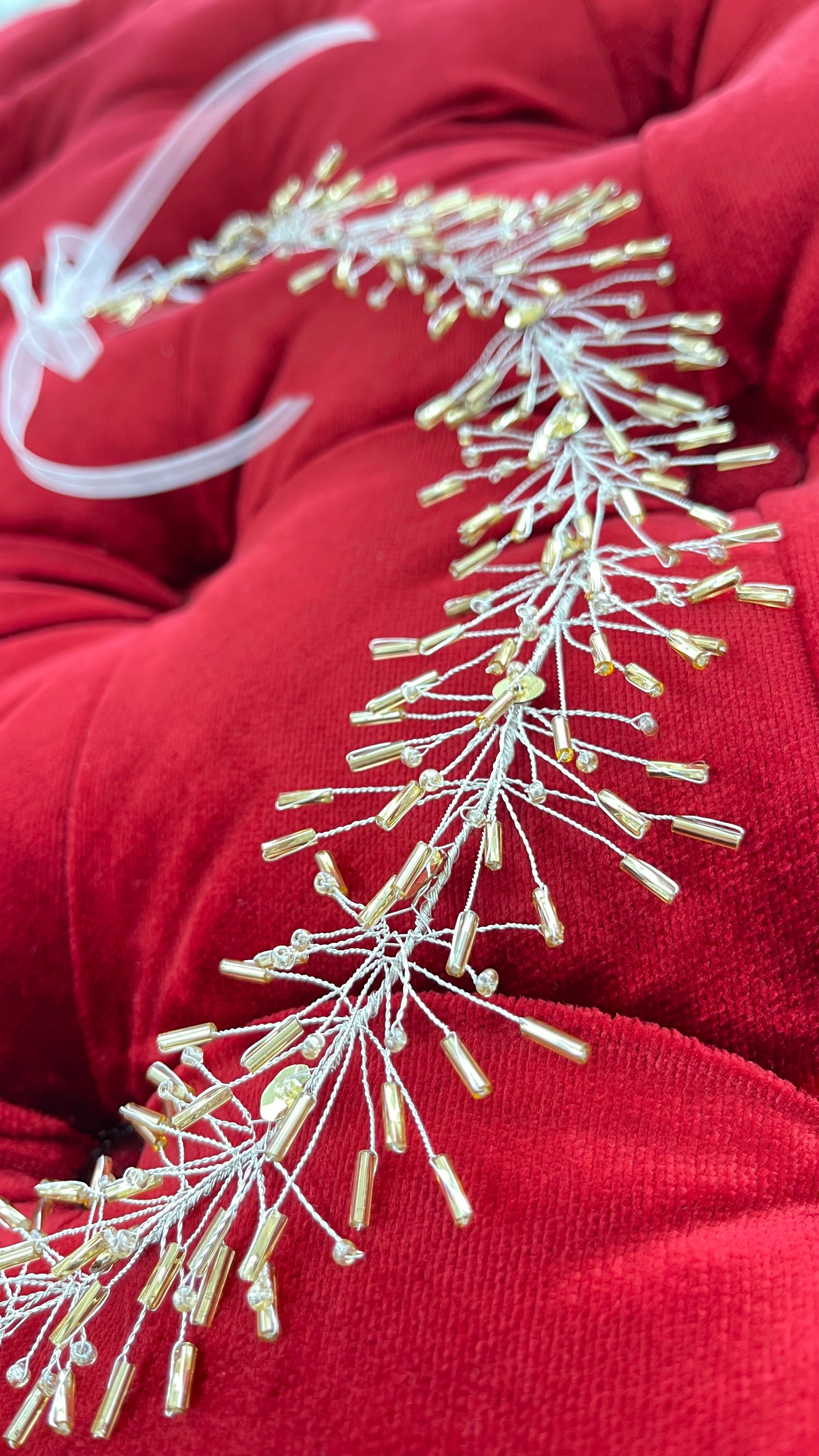Haarschmuck Gold – Ansicht 3 | Lamia Mode