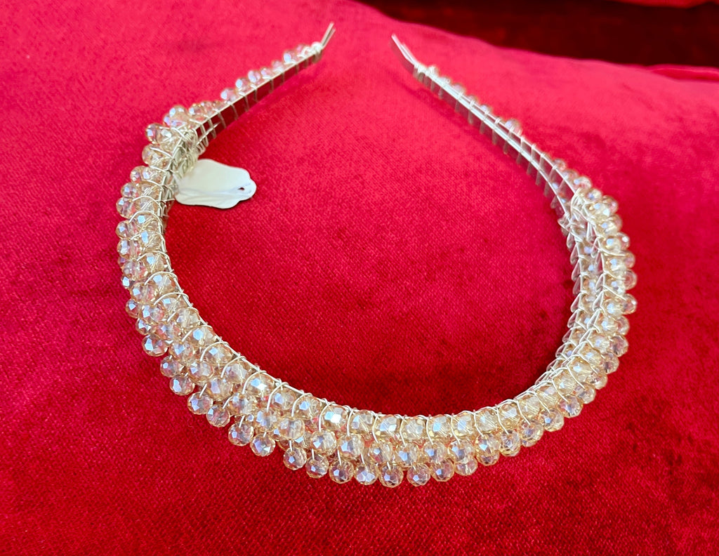 Haarschmuck B2 in Rosa – Ansicht 1 | Lamia Mode