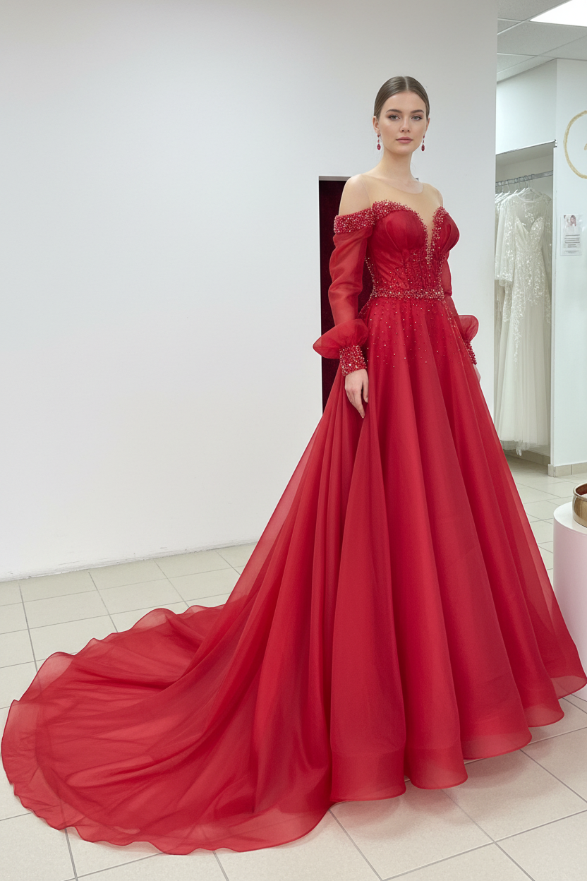 Ballkleid DAHLİA – Ansicht 1 | Lamia Mode