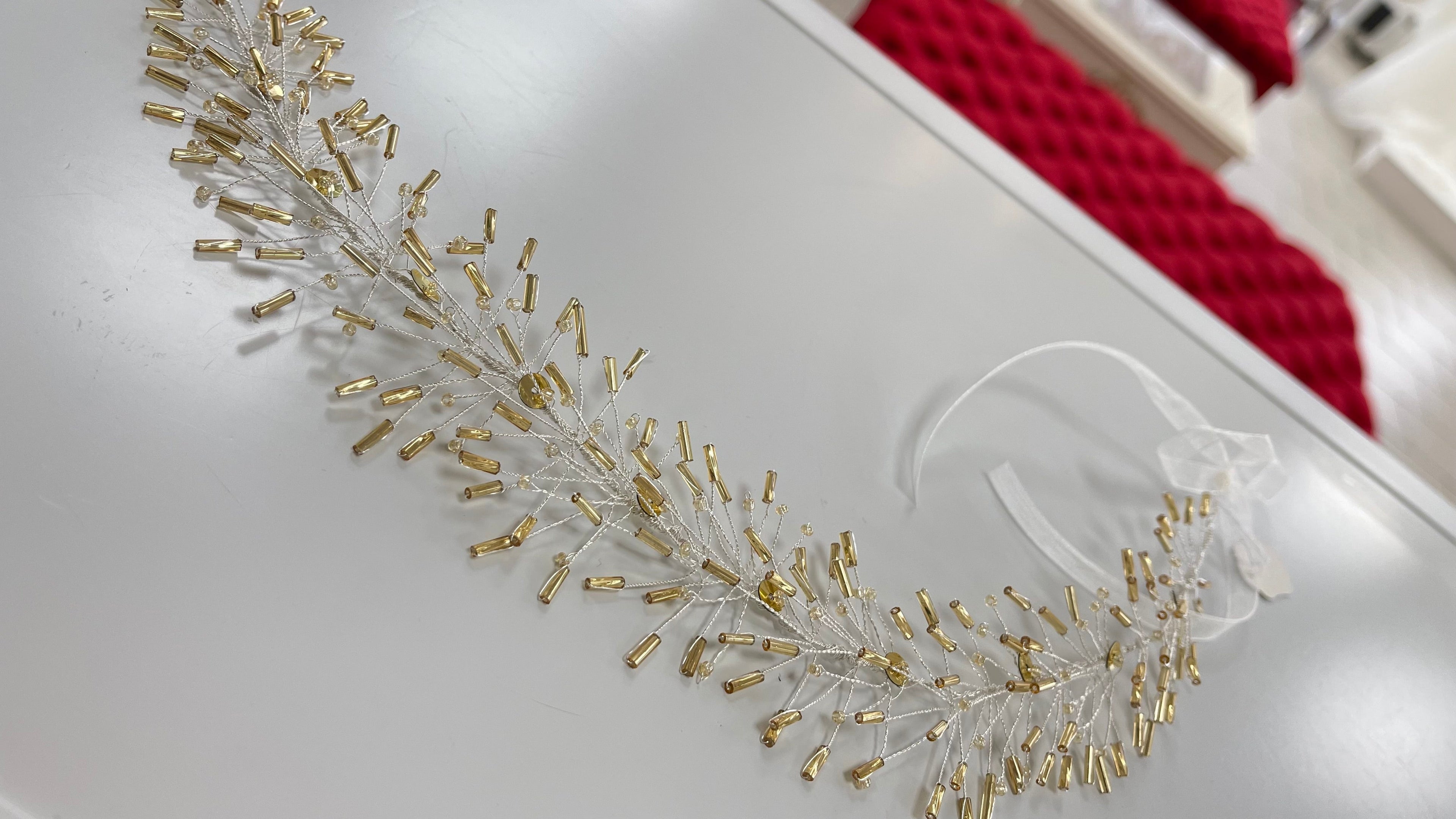 Haarschmuck Gold – Ansicht 4 | Lamia Mode