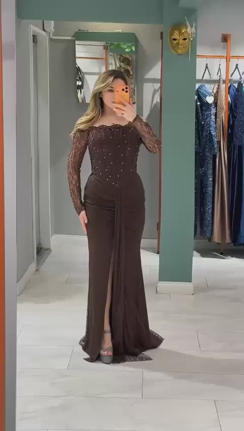 Abendkleid M9813 – Spitze