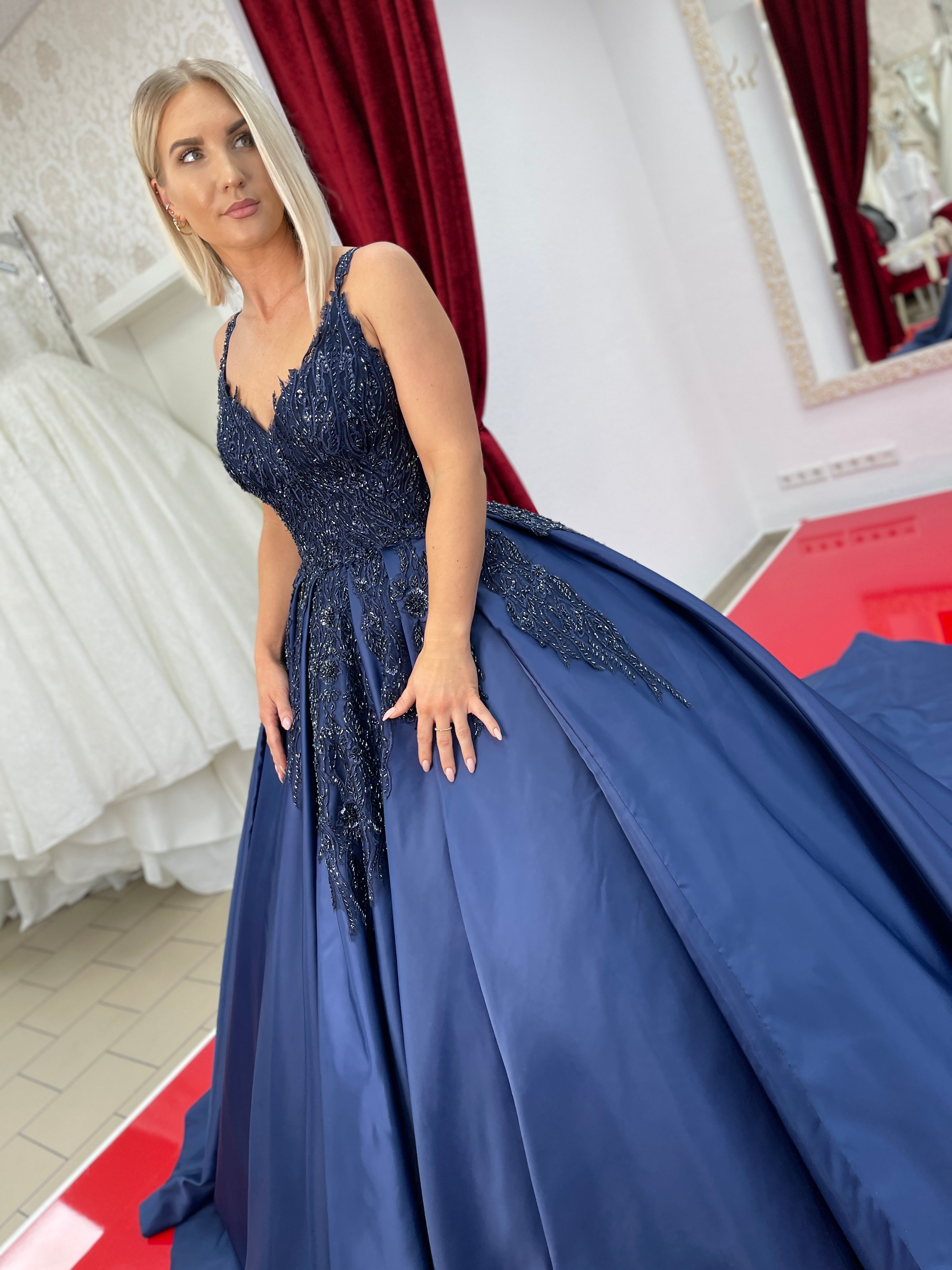 Ballkleid ISLA – Ansicht 2 | Lamia Mode