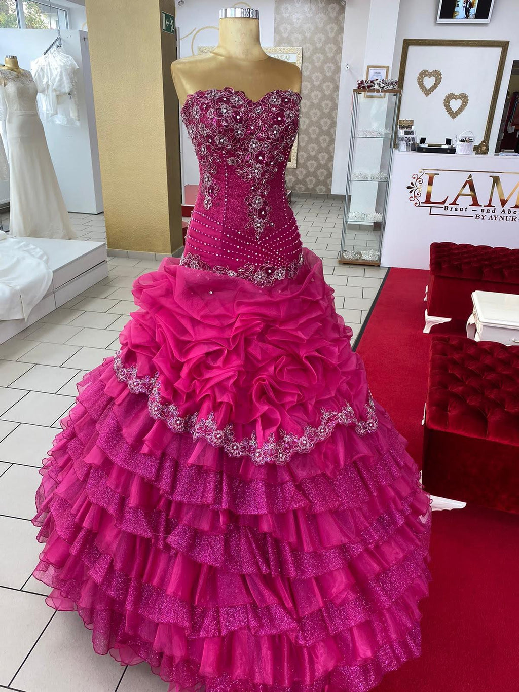 Ballkleid Pint1 – Ansicht 3 | Lamia Mode